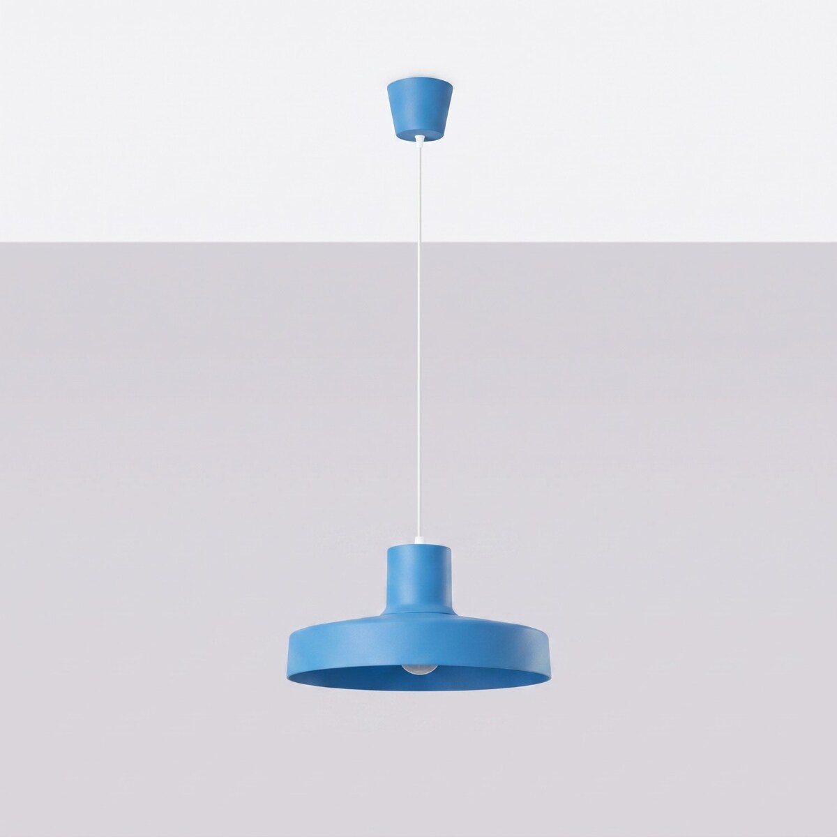 Lampa wisząca BILO błękitna