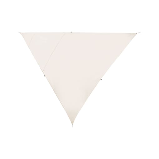 Żagiel przeciwsłoneczny trójkątny 300 x 300 x 300 cm beżowy LUKKA