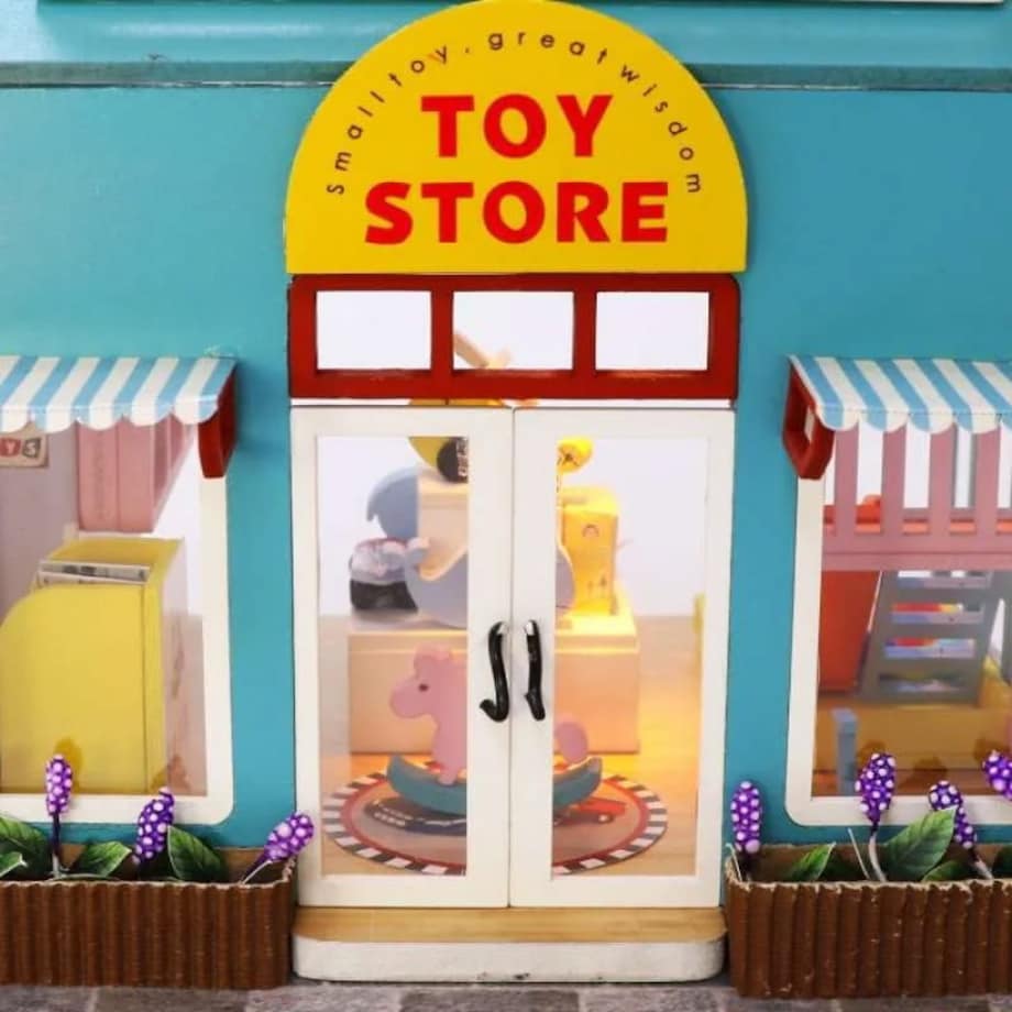 Miniaturowy domek - Sklep z zabawkami
