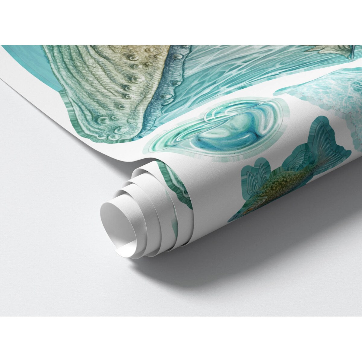 Zestaw naklejek na ścianę, Morski statek, 80cm