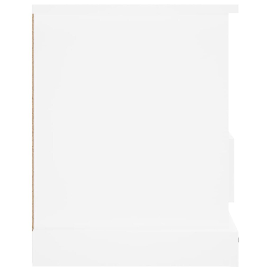 vidaXL Szafka pod TV, biała, 93x35,5x45 cm, materiał drewnopochodny