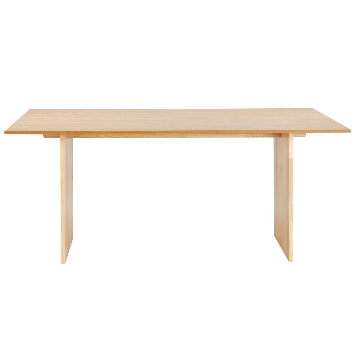 Stół do jadalni 180 x 90 cm jasne drewno MOORA