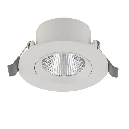 Lampa punktowa sufitowa Egina 10546 Nowodvorski LED 5W 3000K srebrna biała