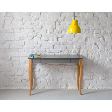 Biurko LILLO 105x40 ciemno szare