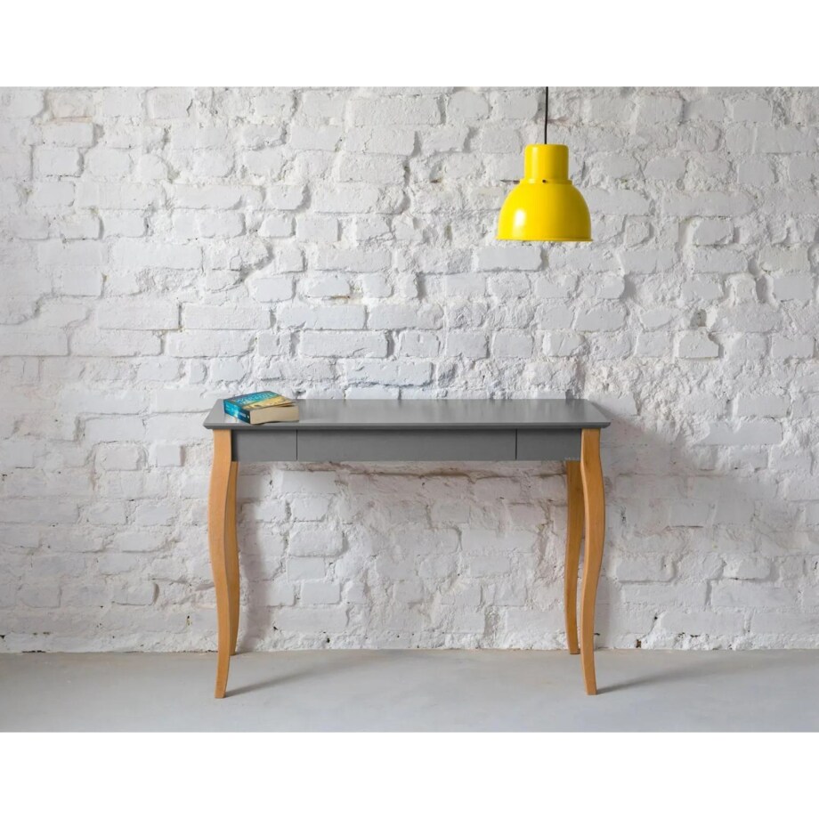Biurko LILLO 105x40 ciemno szare