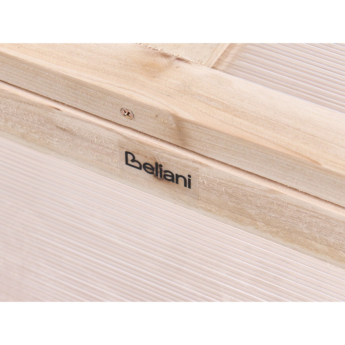 Szklarnia balkonowa ARANOVA Drewno jodłowe Jasnobrązowy 58 cm