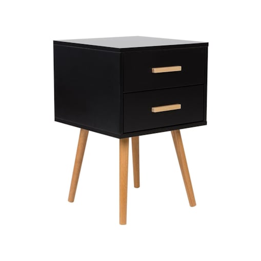 Stolik pomocniczy czarny ALABAMA