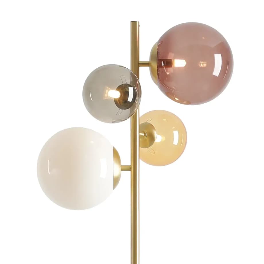 Podłogowa lampa stojąca Bloom 1111A40 Aldex multikolor szklane kule