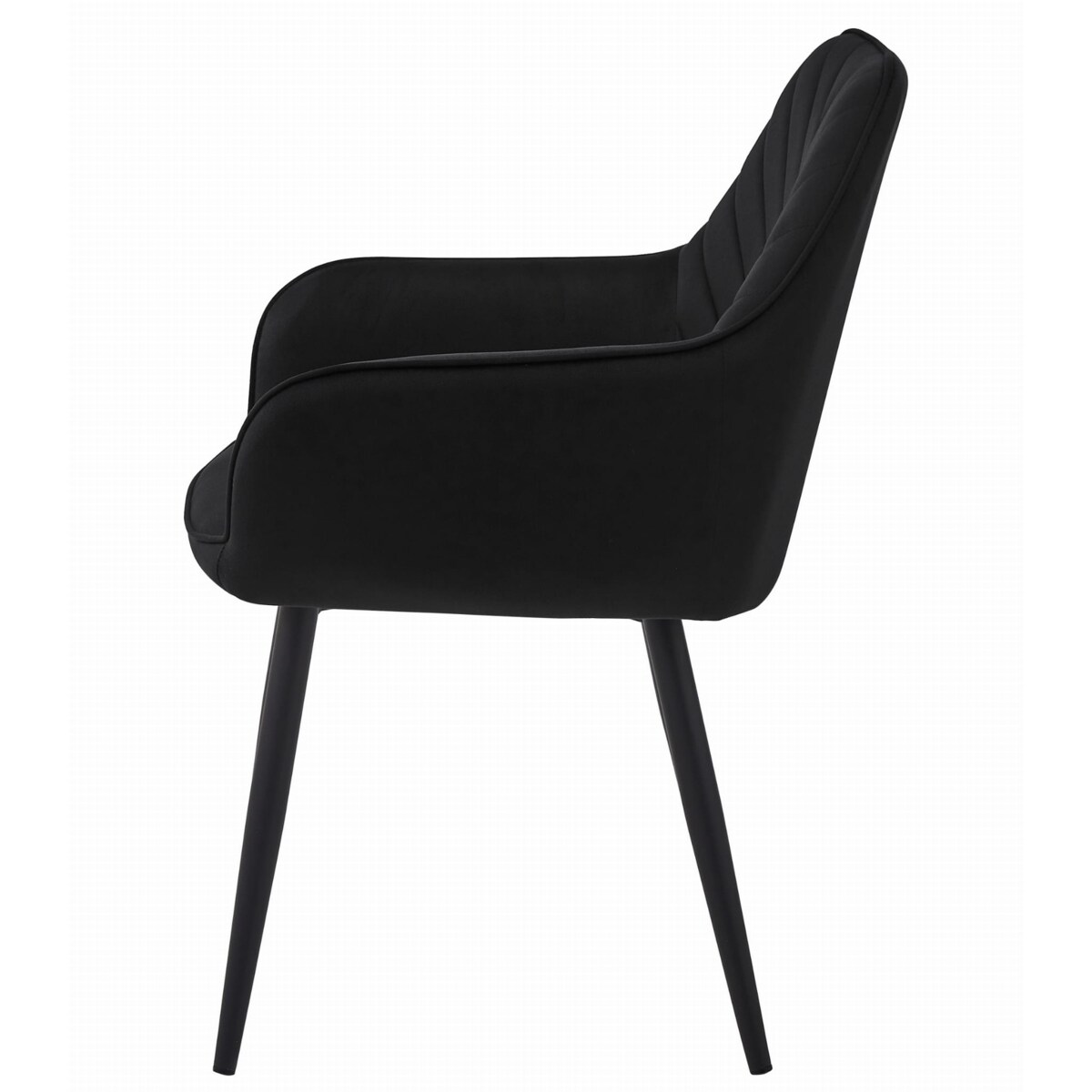 Krzesło Do Jadalni Kuchni Salonu Nana Czarne