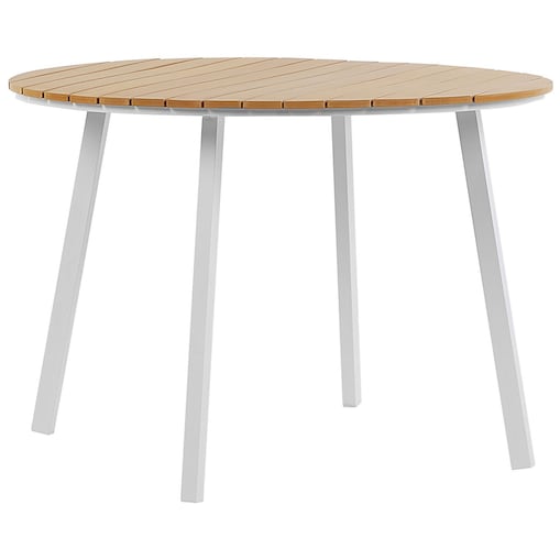 Stół ogrodowy CAVOLI 105 cm 105 cm Brązowy