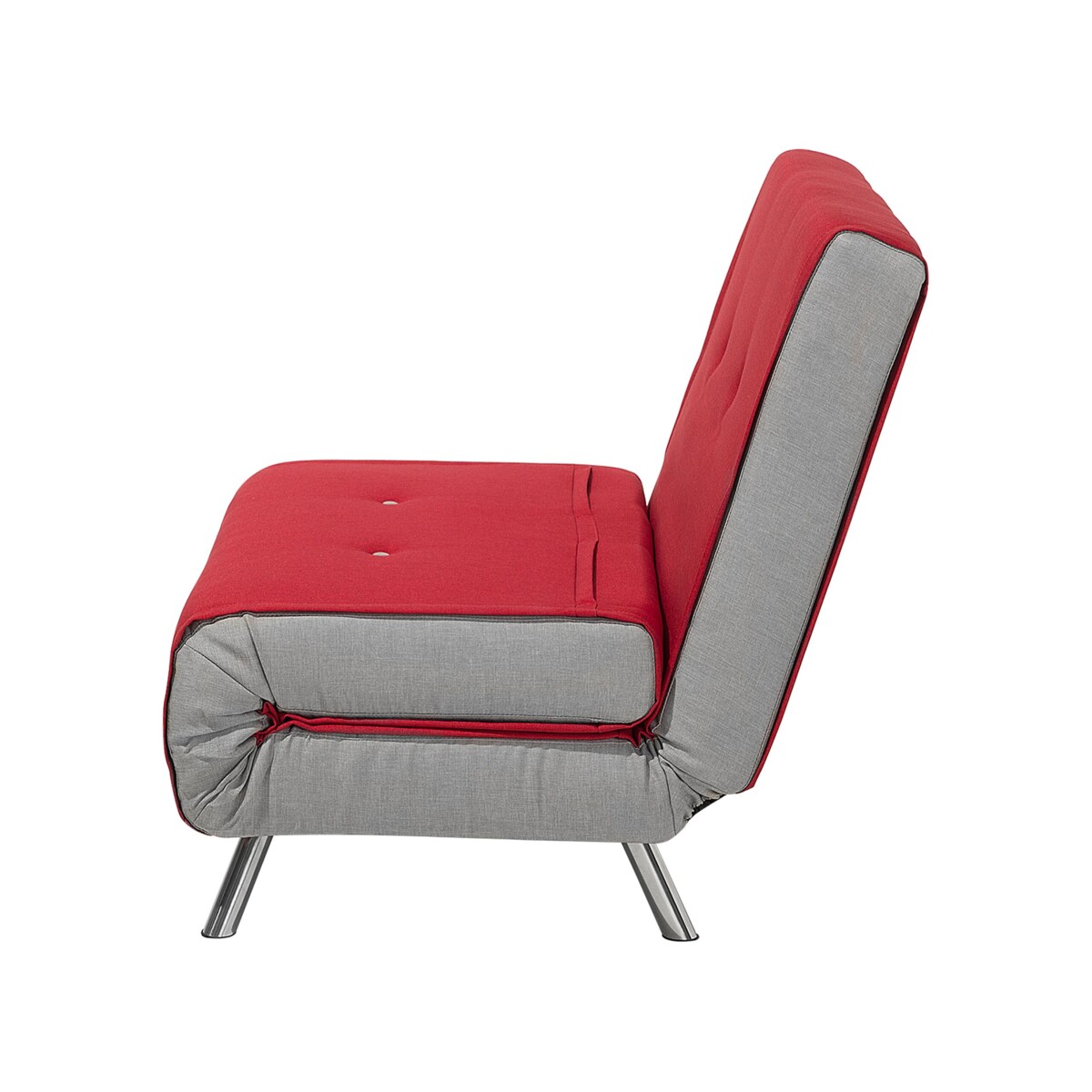 Sofa rozkładana czerwona FARRIS