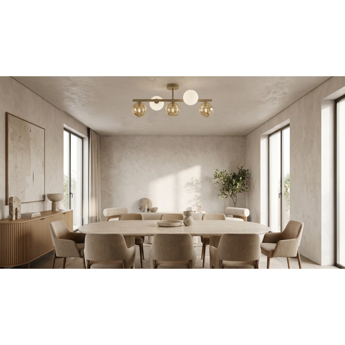 Lampa sufitowa K-5858 z serii LEMO