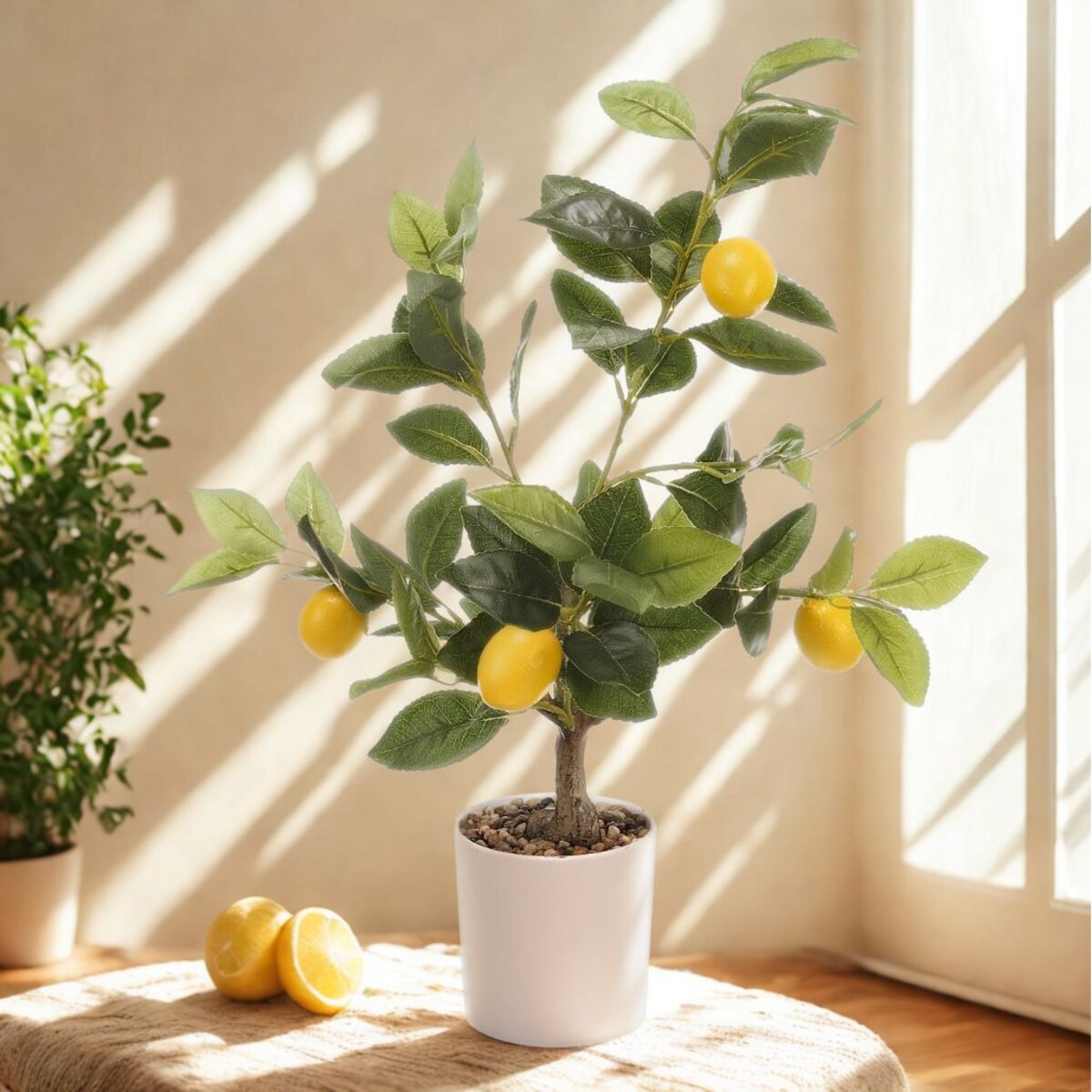 Dekoracyjne drzewko cytrynowe, 58 cm