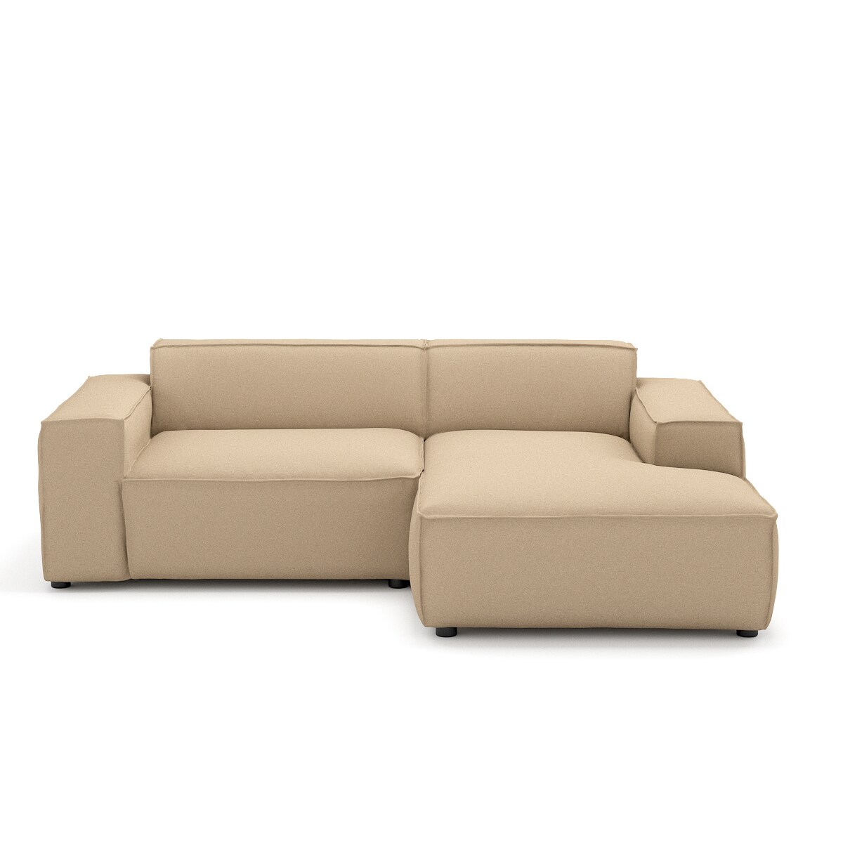 Narożnik 4 osobowy prawy Modularis - Jasny Beż