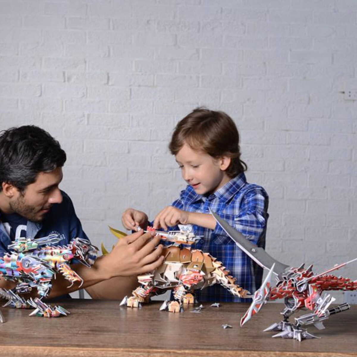 Dinozaur Pterodaktyl Puzzle 3D