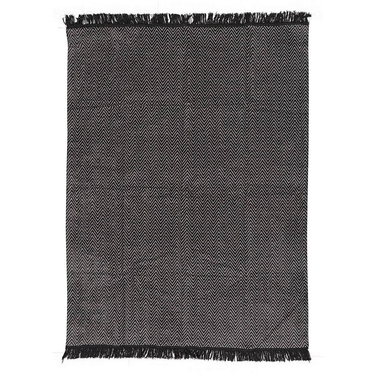 Koc Cosy Home 150x200cm Grey Chevron, 150 x 200 cm