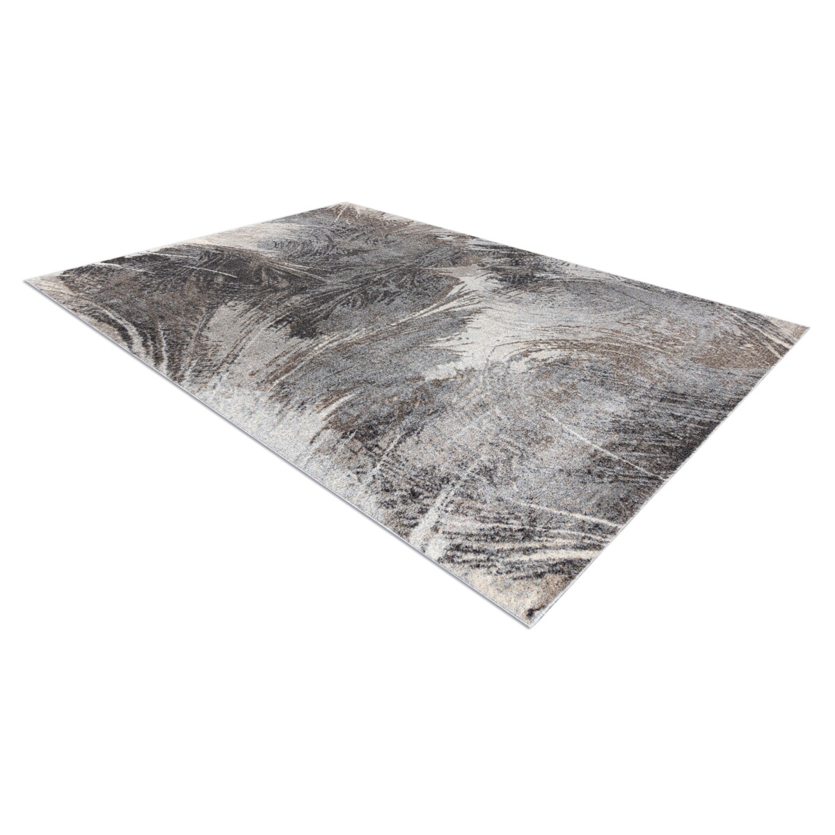 Dywan FUSION 9617 ciemny szary / brązowy - 160x220 cm