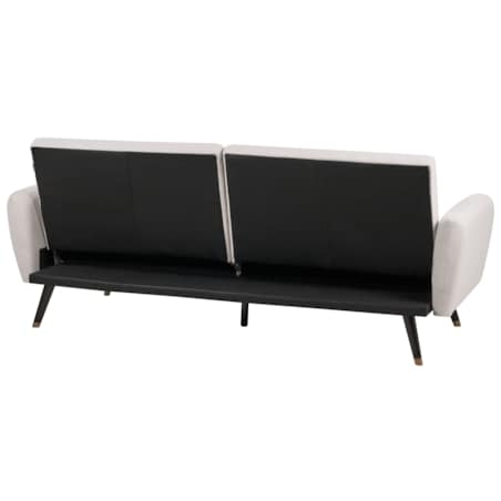Sofa rozkładana beżowa VIMMERBY