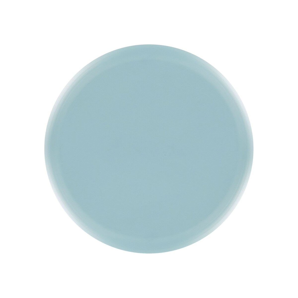 Doniczka na stojaku metalowa 19 x 19 x 39 cm niebiesko-złota KALANDRA