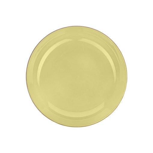 Talerz śniadaniowo - deserowy  Sienna, żółty, 19 cm