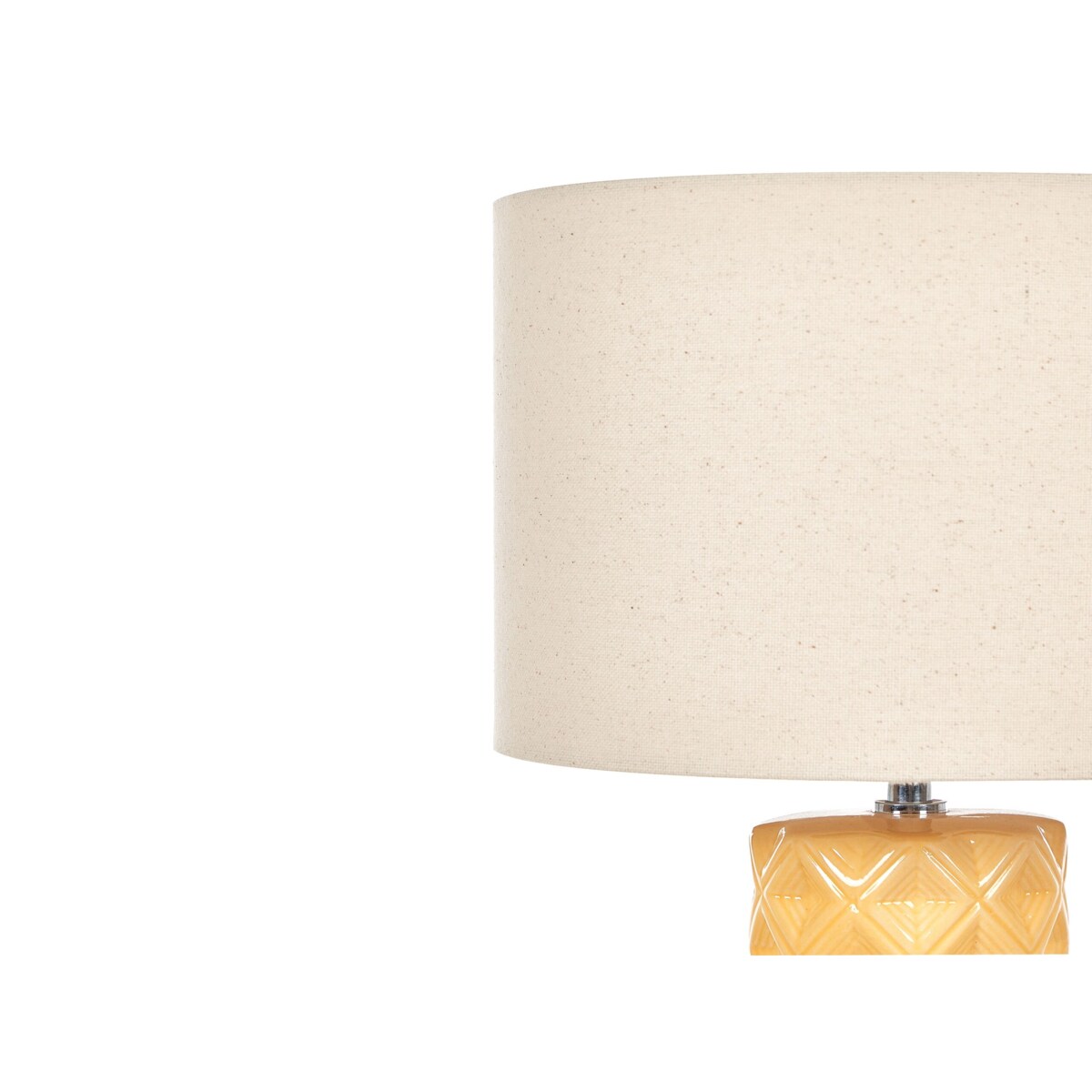 Lampa stołowa ceramiczna żółta BALONNE