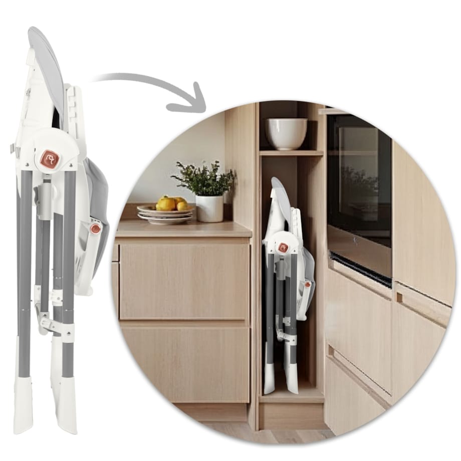 Krzesełko do karmienia z bujaczkiem leżaczkiem 3w1 Nukido