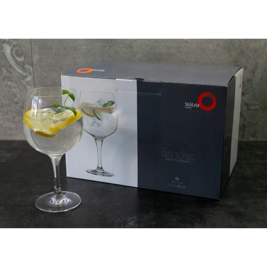 KIELISZEK szklany do WINA DRINKÓW 755ml KOMPLET 6