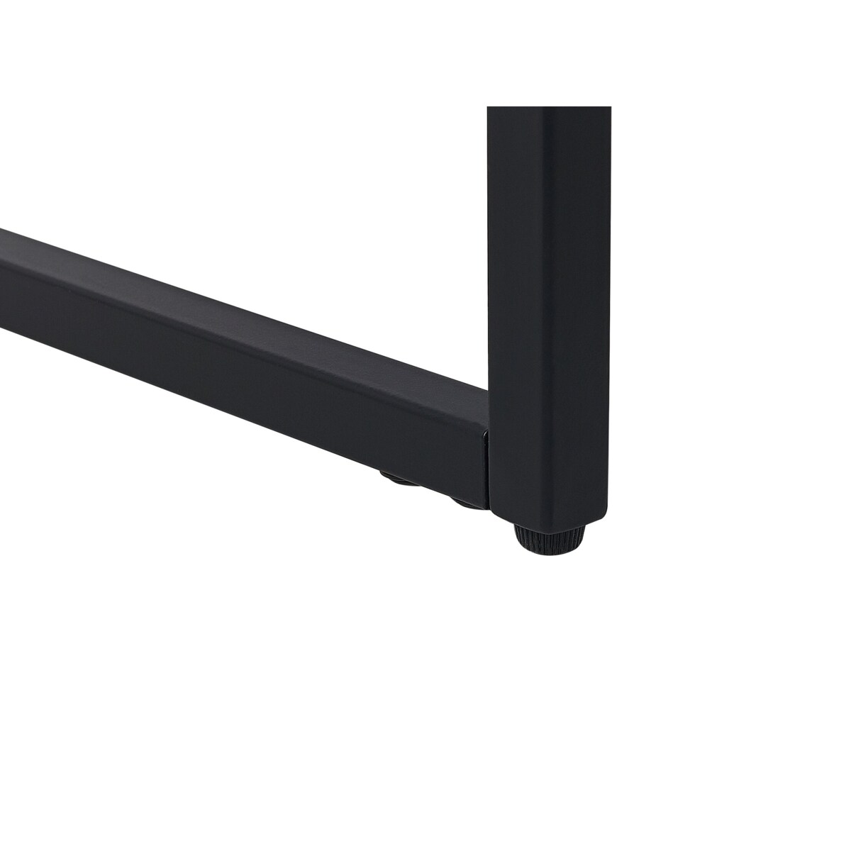 Stolik kawowy efekt marmuru biało-czarny MERCED