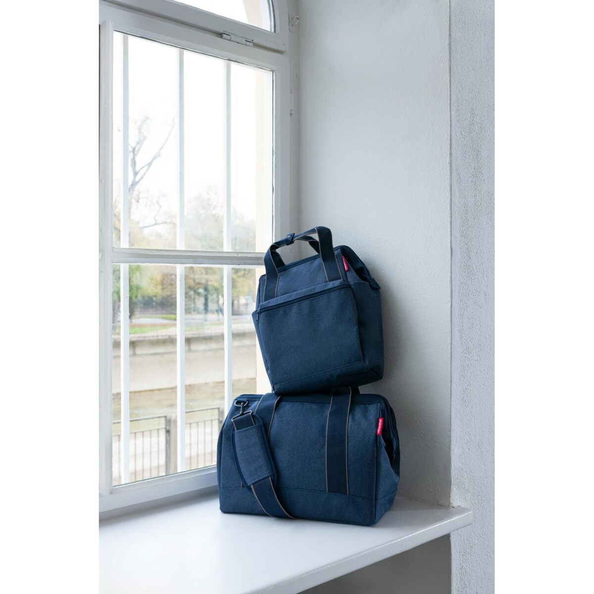 Torba ALLROUNDER M, herringbone dark blue