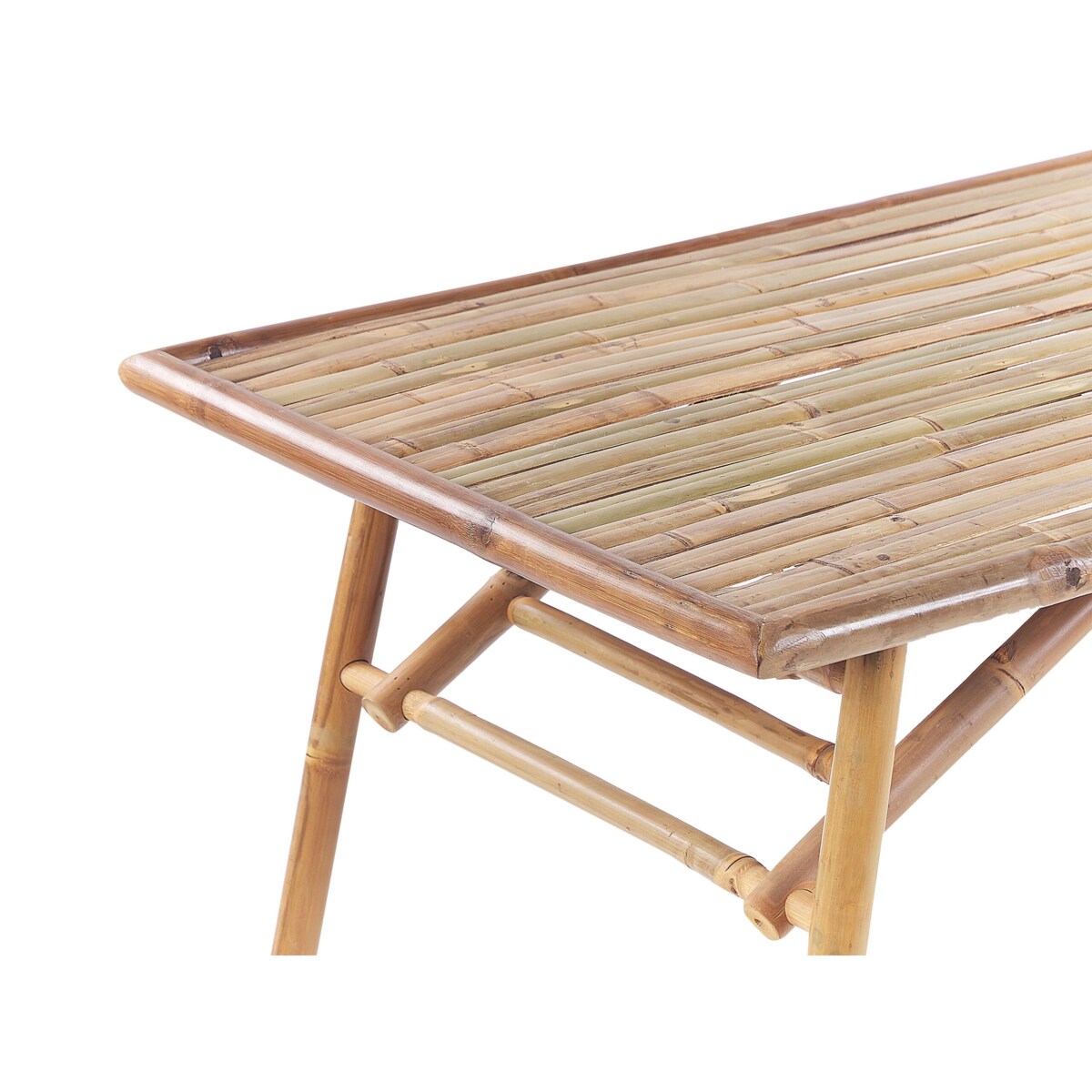 Stół ogrodowy bambusowy naturalny TRISCINA