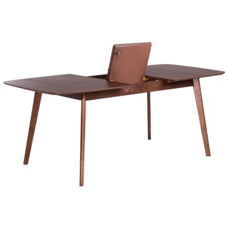 Stół do jadalni rozkładany 150/190 x 90 cm ciemne drewno MADOX