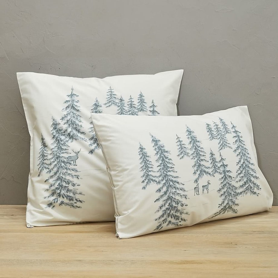 Pościel Recit d'hiver Sylvie Thiriez 160x200 cm 50x70 cm