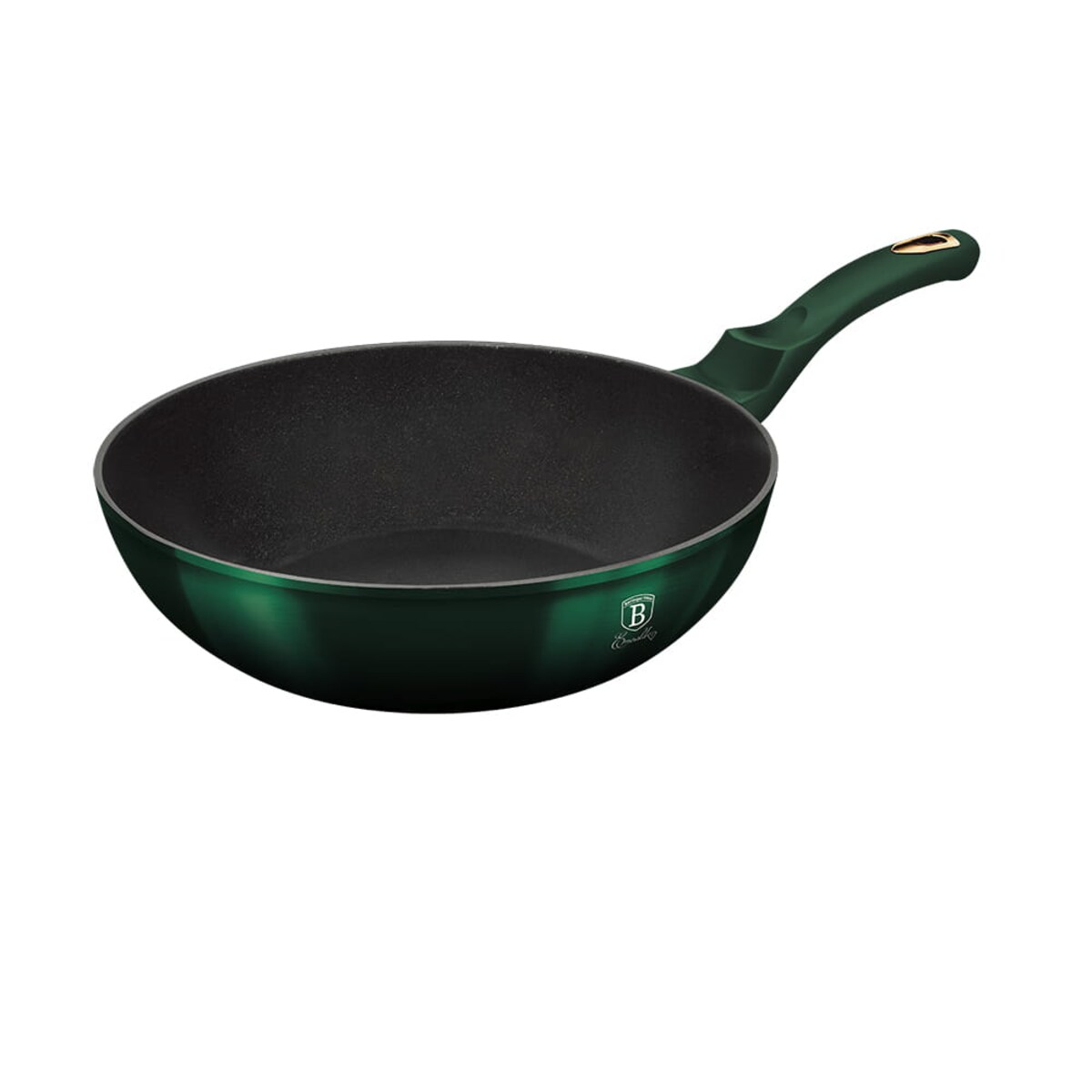 Patelnia Wok 28 cm tytanowa Berlinger Haus BH-6053 Emerald