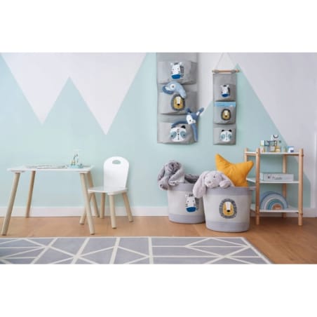 Wiszący Organizer Pojemnk materiałowy na Zabawki Zeller 81 cm na Ścianę