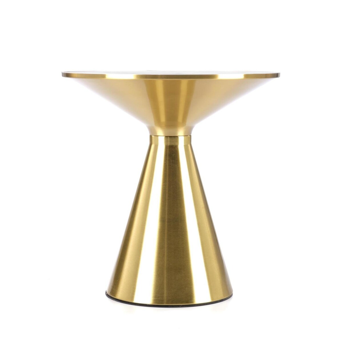 STOLIK KAWOWY Aventure 50x52 cm CERAMICZNY BLAT biały marmur