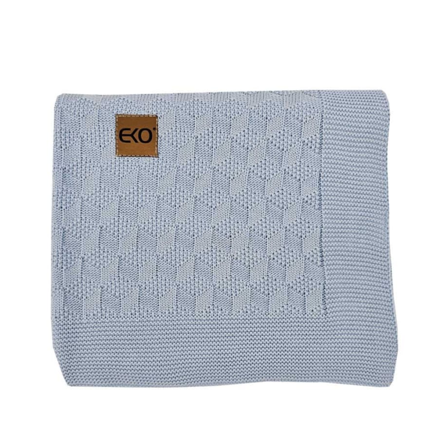 Kocyk bambusowy dla dziecka NIEBIESKI