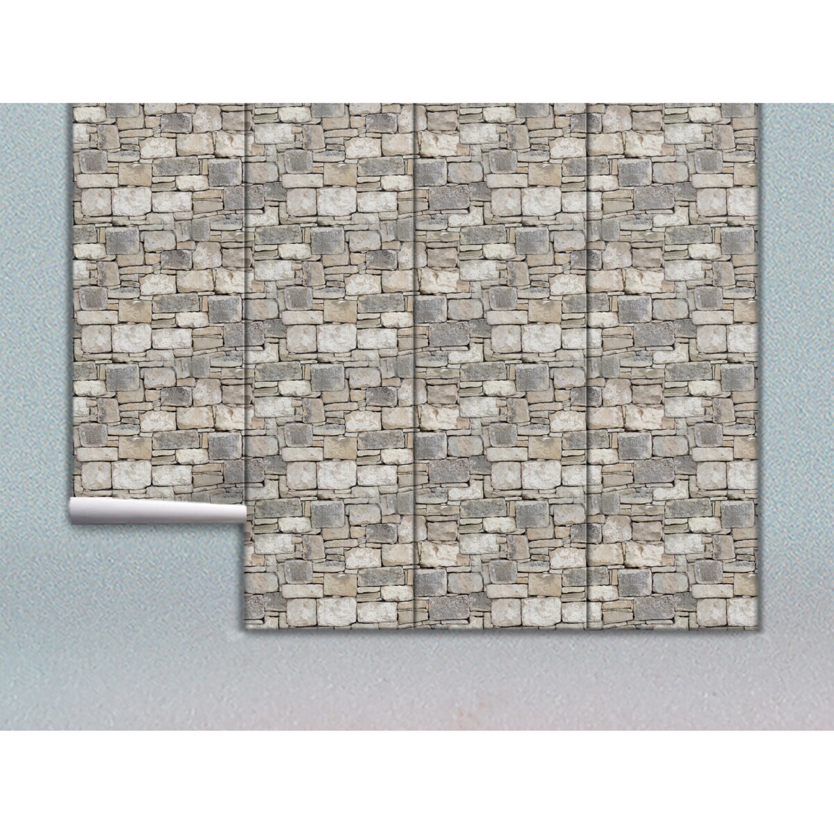 Tapeta Szary murek, 416x254cm