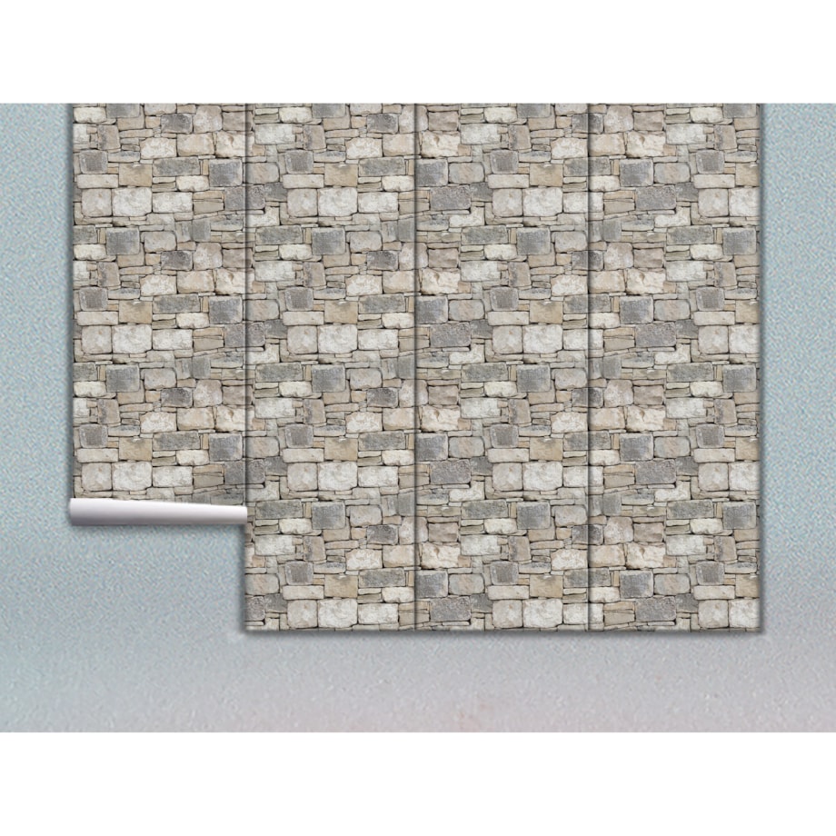 Tapeta Szary murek, 416x254cm