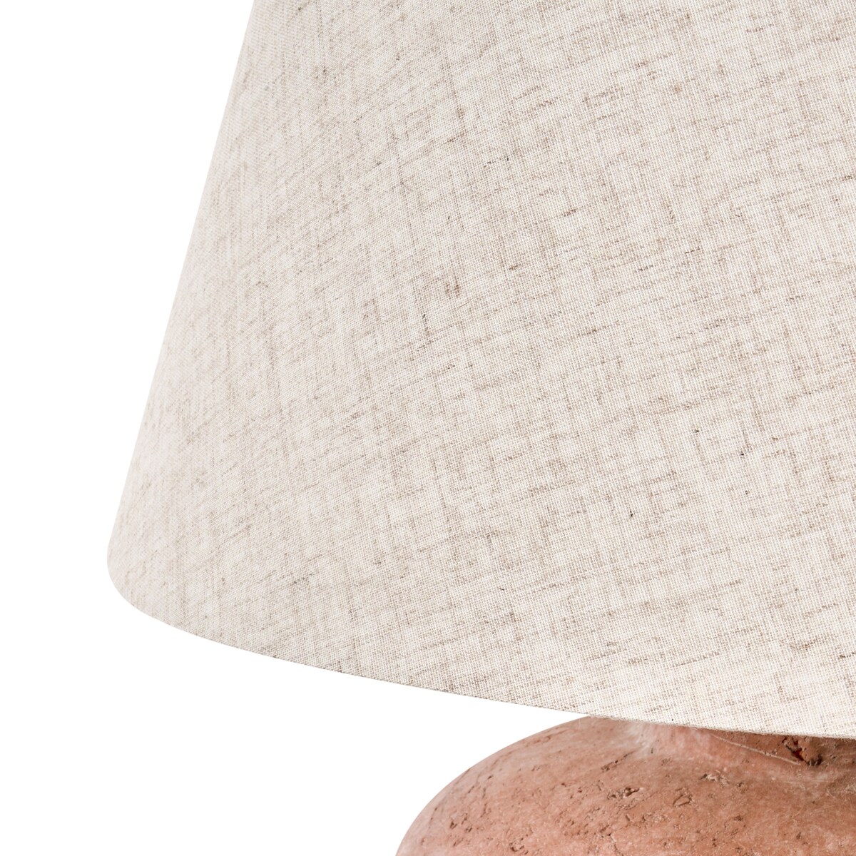 Lampa stołowa BARTON Ceramika Brązowy