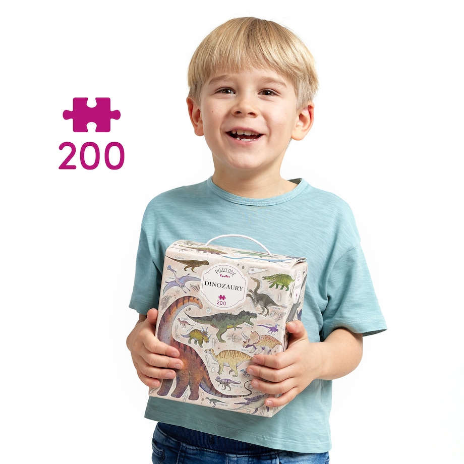 Puzzlove CzuCzu Dinozaury 200 el.