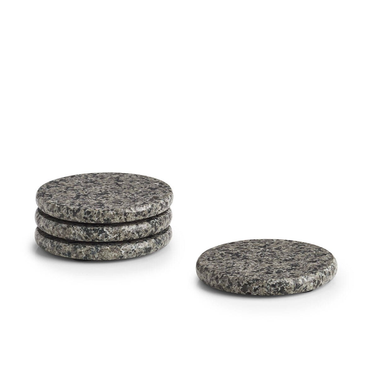 Zestaw granitowych podkładek pod szklanki, Ø10,5 cm