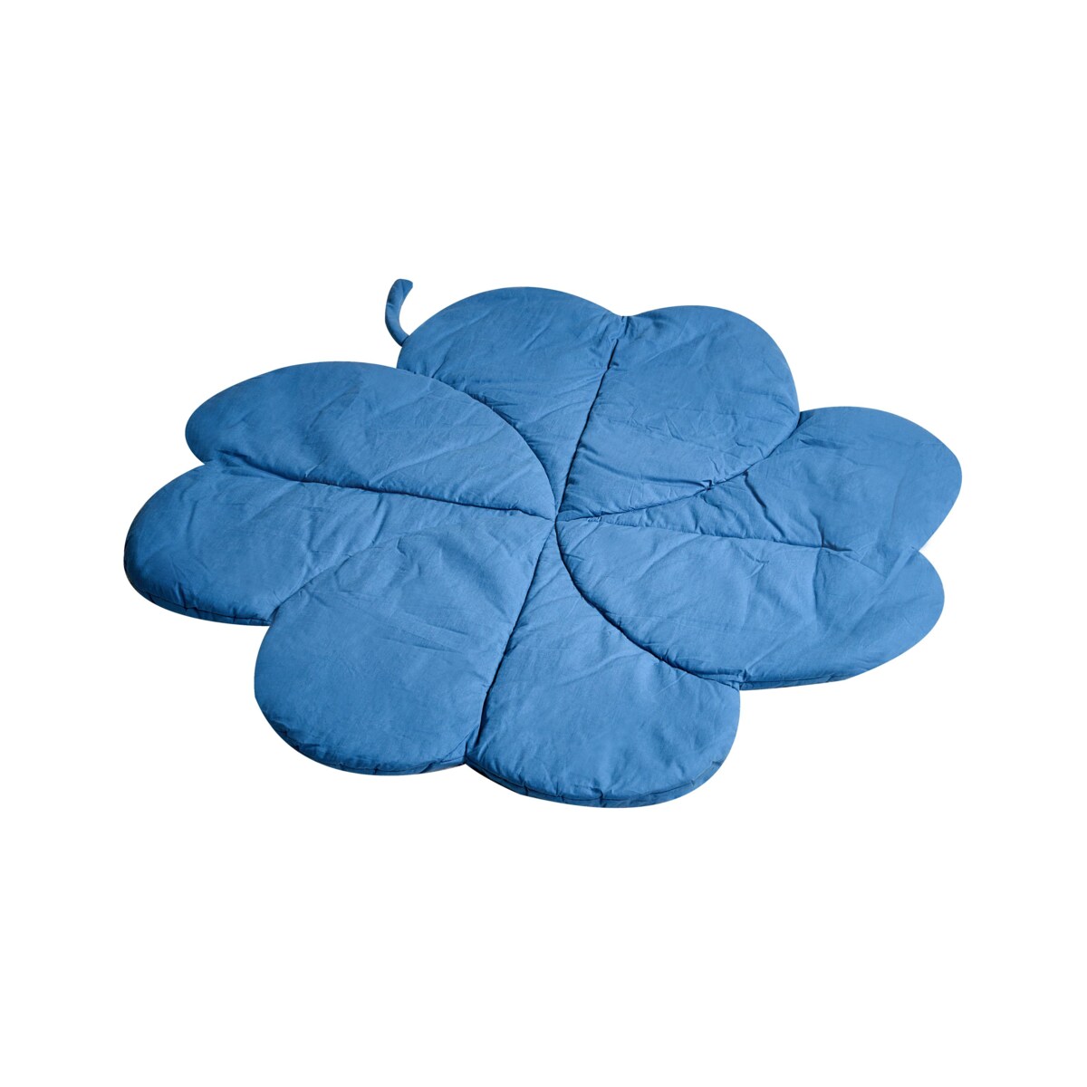 Mata do zabawy liść 110 x 110 cm niebieska ACADINE