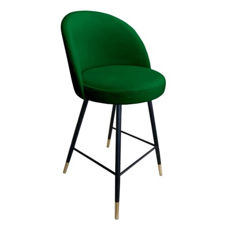 Hoker niski TANEW VELVET GOLD zielony