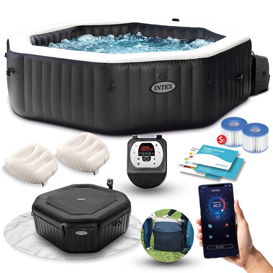 Spa dmuchane Intex PureSpa 6-osobowe hydromasaż 28462