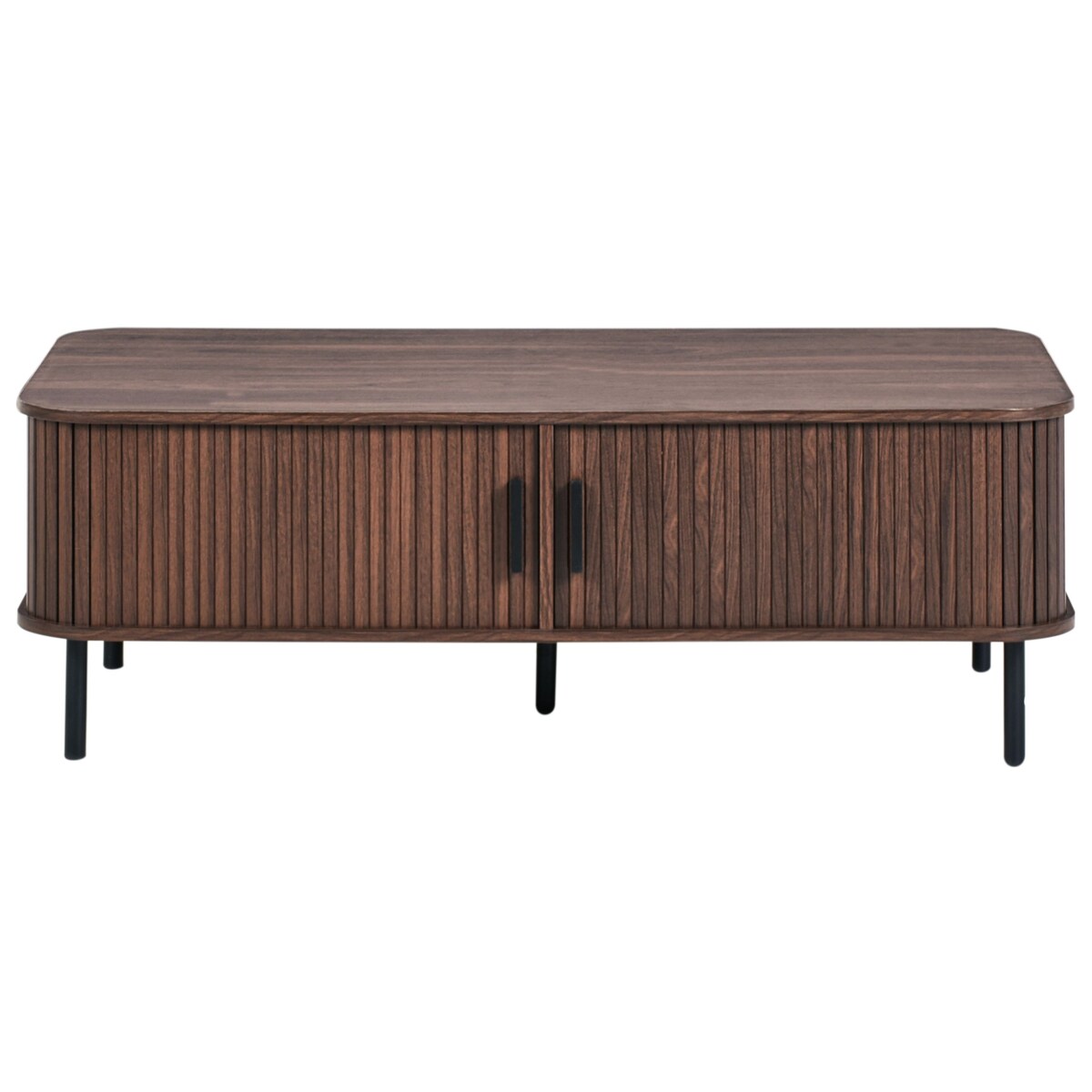 Stolik kawowy BRADLEY Ciemnobrązowy