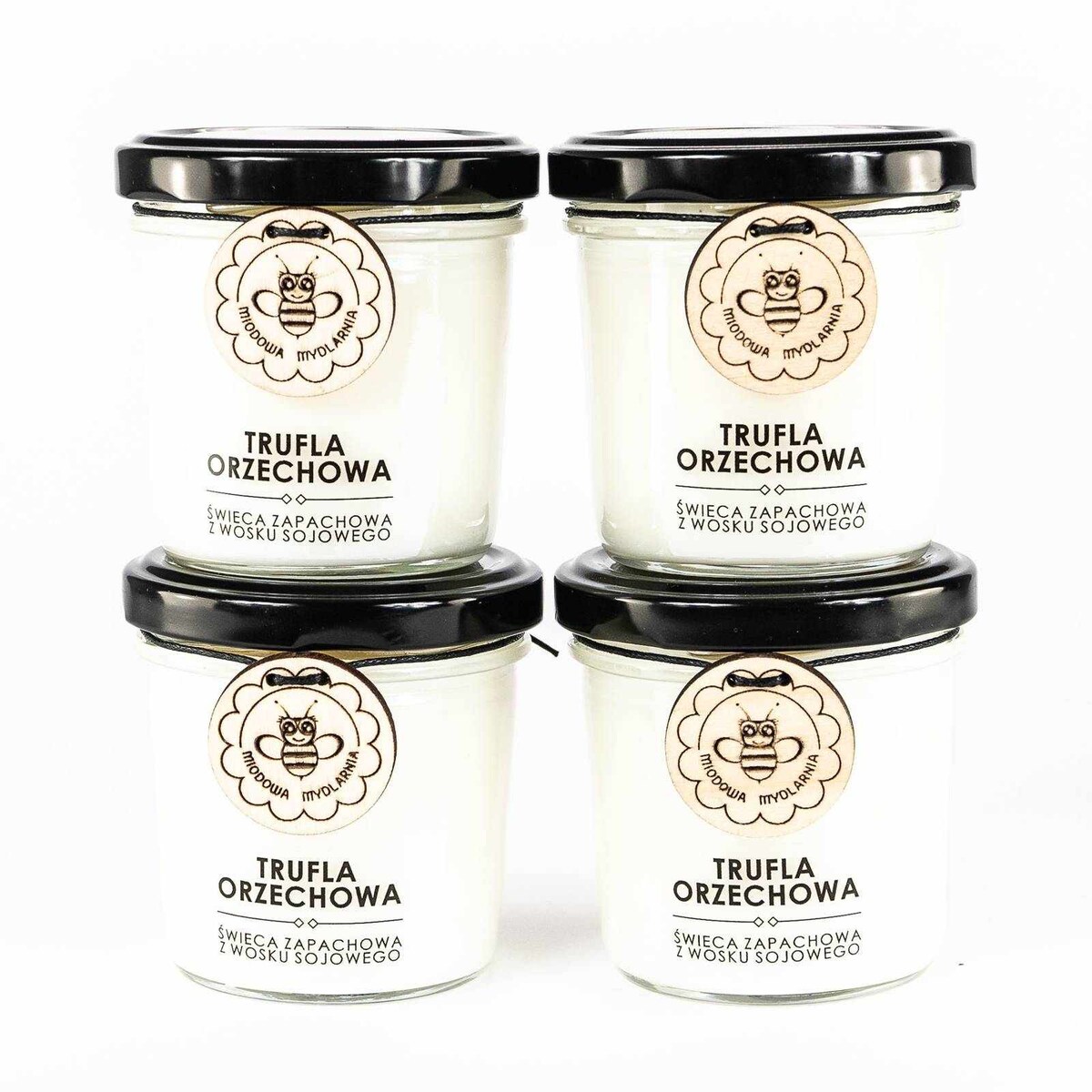 TRUFLA ORZECHOWA świeca z wosku sojowego