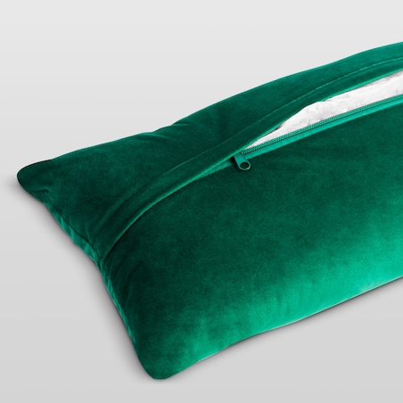 Fotel USZAK z podnóżkiem i poduszką Sofotel zielony