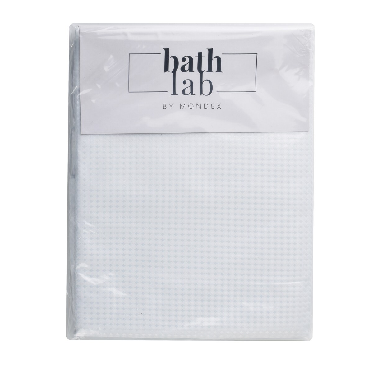 ZAC WHITE Zasłona prysznicowa180x180cm 12oczek