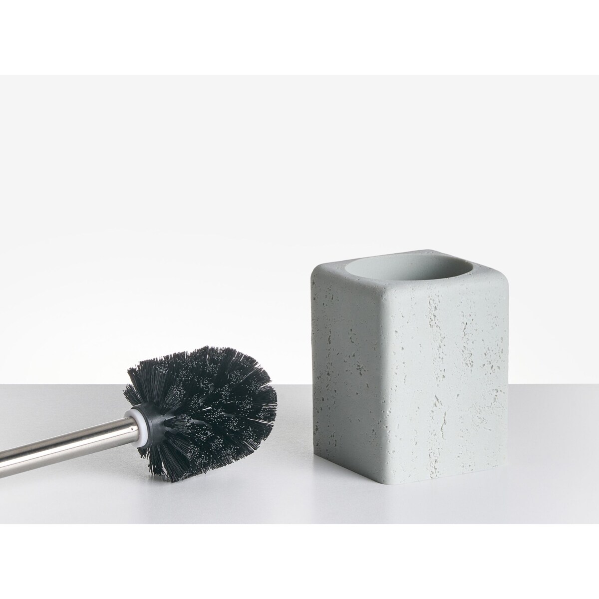 Zestaw akcesoriów łazienkowych 5 elementów VILCANOTA Szary efekt betonu