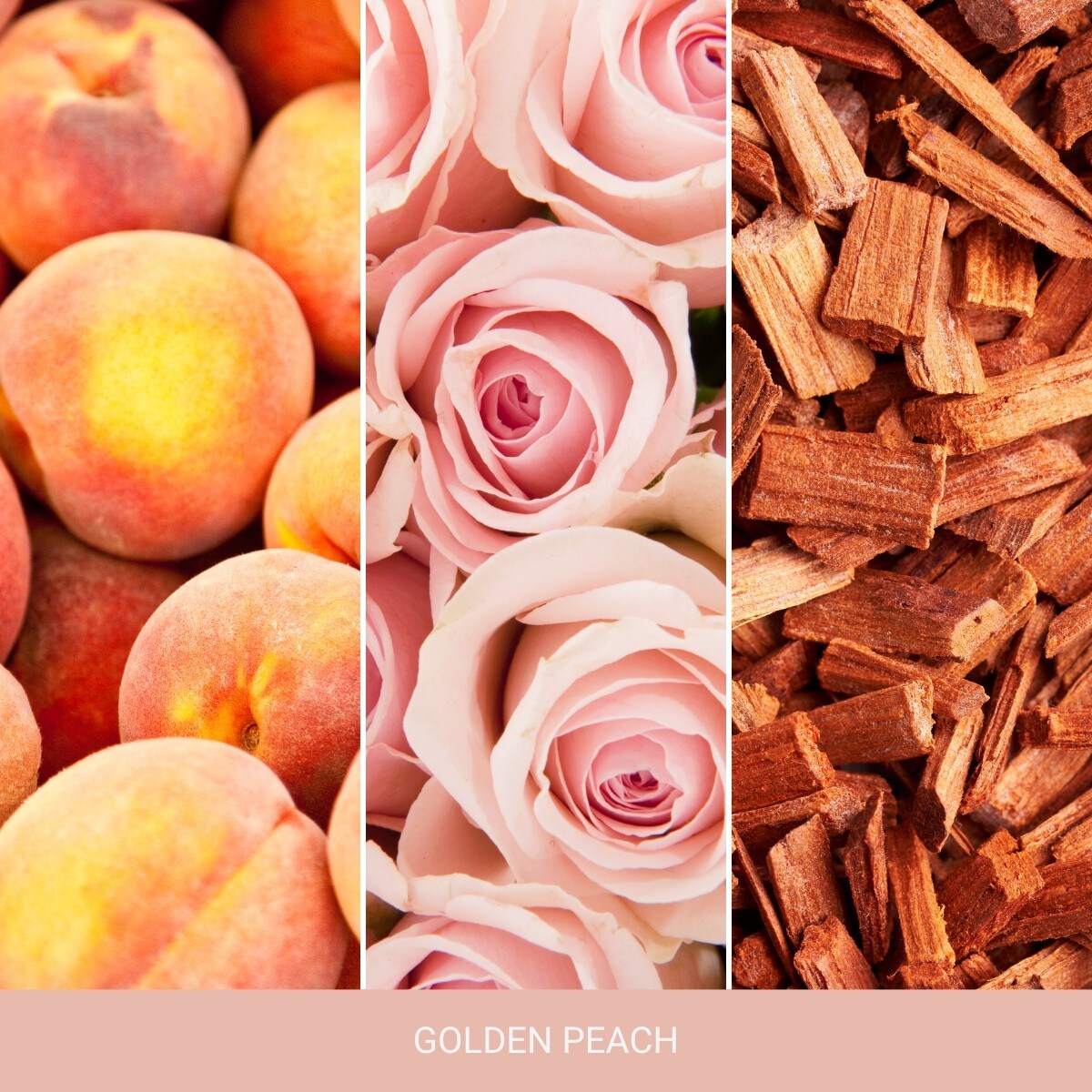 Home Inspiration świeca duża GOLDEN PEACH